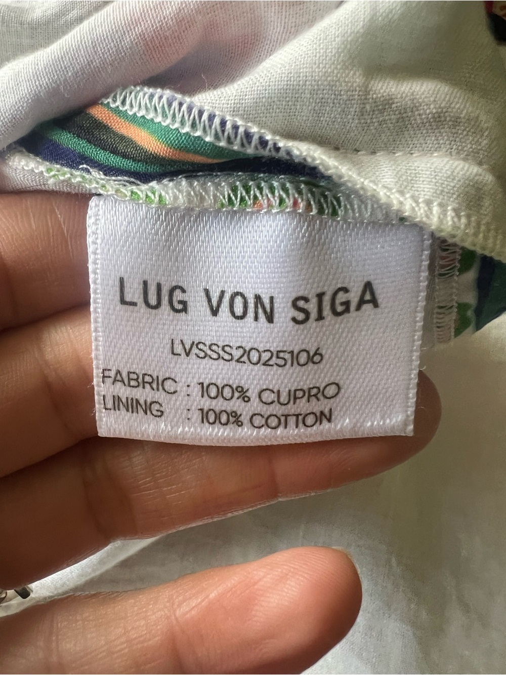 Lug Von Siga woman’s Lila black Multicolored maxi dress - Picture 15 of 16
